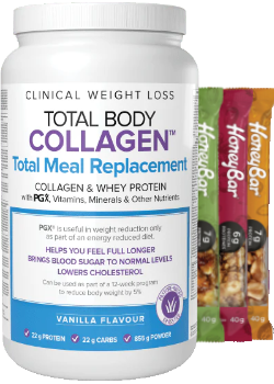 Total Body Collagen Total Meal Replacement (Vanilla) - 855g + BONUS