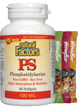 PS (Phosphatidylserine) 100mg - 60 Softgels + BONUS
