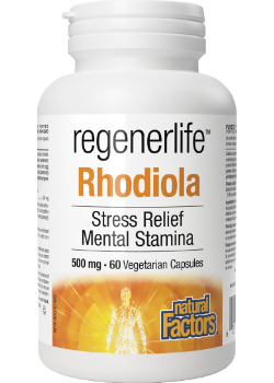 Regenerlife Rhodiola 500mg - 60 V-Caps
