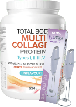Total Body Multi Collagen Protein (Unflavoured) - 534g + BONUS 