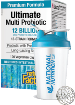 Ultimate Multi Probiotic - 120 V-Caps + BONUS