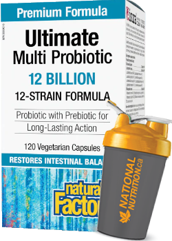 Ultimate Multi Probiotic - 120 V-Caps + BONUS