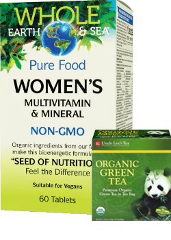 Whole Earth & Sea Women's Multivitamin And Mineral - 60 Tabs + BONUS