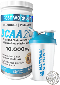 BCAA 10,000mg Post Workout (100% Pure) - 200g + BONUS
