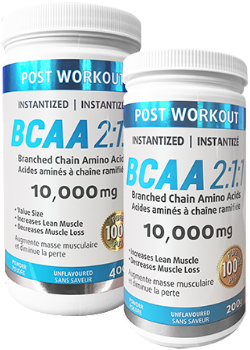 BCAA 10,000mg Post Workout (100% Pure) - 400 + 200g FREE