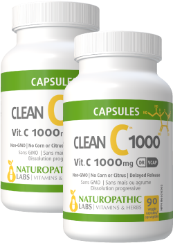 Clean C 1000 (Vitamin C 1,000mg) - 90 + 90 DR V-Caps