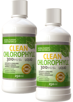 Clean Chlorophyll 300mg (Preservative Free) - 250ml + BONUS