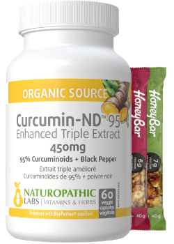 Clean Curcumin-95 (Enhanced Triple Extract) 450mg - 60 V-Caps + BONUS