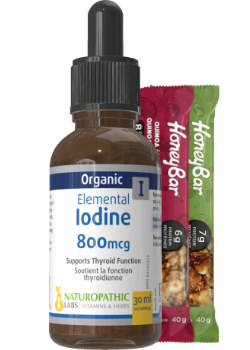 Elemental Iodine 800mcg (Organic) - 30ml + BONUS