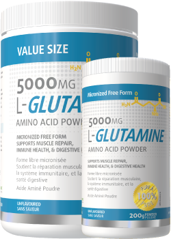 L-Glutamine 5,000mg - 400g + BONUS