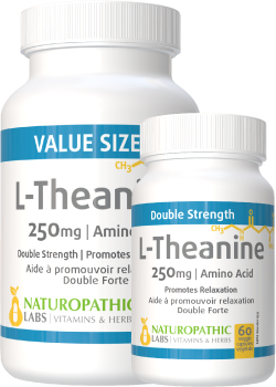 L-Theanine 250mg - 120 + 60 V-Caps FREE