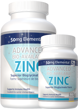 Zinc Bisglycinate 50mg - 240 + 60 V-Caps FREE