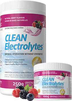 Clean Electrolytes (Natural Berry / No Synthetics) - 250 + 100g FREE