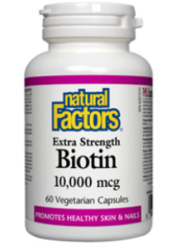 Extra Strength Biotin 10,000mcg - 60 V-Caps