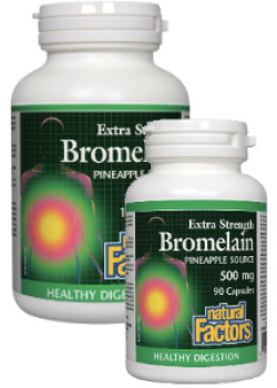 Bromelain 500mg (1000GDU) - 180 + 90 Caps FREE