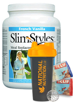 Slimstyles Meal Replacement (Vanilla) - 800g + BONUS - Natural Factors