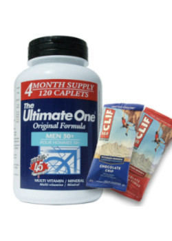 Ultimate One Men 50+ Multi Vitamin/Mineral - 120 Tabs + BONUS