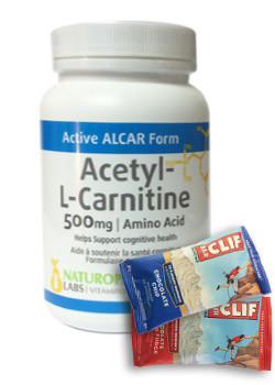 Acetyl - L - Carnitine 500mg - 120 V-Caps + BONUS - Naturopathic Labs