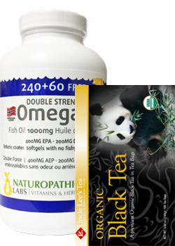 Omega-3 Double Strength (Enteric Coated) - 300 + 50 Softgels FREE