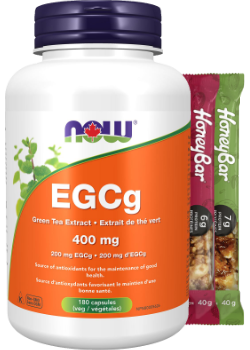 EGCG Green Tea Extract - 180 V-Caps + BONUS