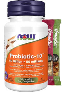 Probiotic-10 (50 Billion) - 50 V-Caps + BONUS