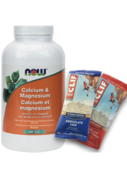CALCIUM MAGNESIUM WITH VITAMIN D AND ZINC - 240 SOFTGELS + BONUS ITEM