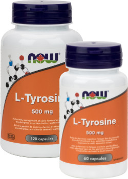 L-Tyrosine 500mg - 120 + 60 Caps FREE