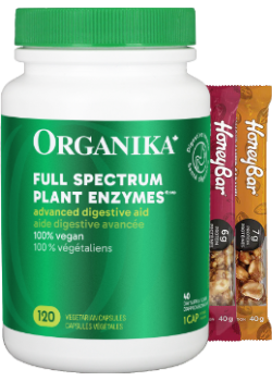 Full Spectrum Plant Enzymes 500mg - 120 V-Caps + BONUS