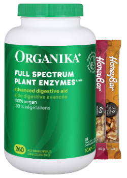 Full Spectrum Plant Enzymes 500mg - 260 V-Caps + BONUS