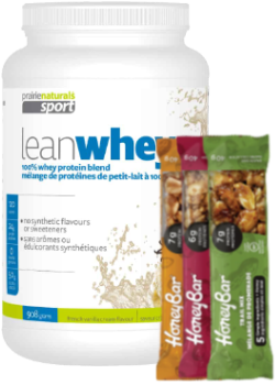 Lean Whey Protein (French Vanilla Cream) - 908g + BONUS
