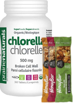 Organic Chlorella Broken Cell Wall - 360 Tabs + BONUS