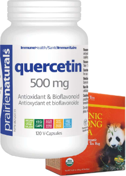 Quercetin 500mg - 120 V-Caps + BONUS