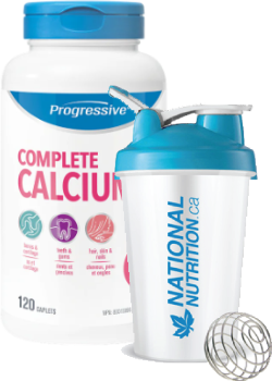 Complete Calcium For Adult Women - 120 Caplets + BONUS - Progressive Nutritional
