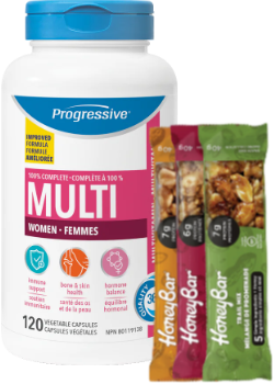 Progressive Adult Women's Multi - 120 V-Caps + BONUS