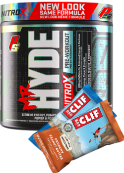 Mr Hyde Nitrox Pre-Workout (Peachy Oh!) - 220g + BONUS