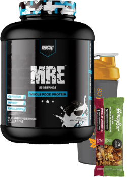 MRE Meal Replacement (Cookies & Cream) - 7.15lbs + BONUS