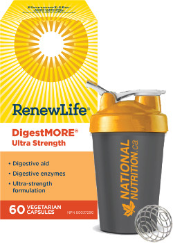 Digestmore Ultra - 60 V-Caps + BONUS - Renew Life
