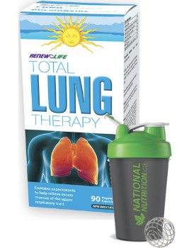 Total Lung Therapy - 90 V-Caps + BONUS - Renew Life