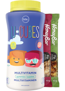 U-Cubes Kids Multi Vitamins - 120 Gummies + BONUS