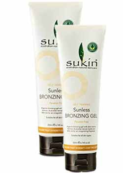 Sunless Bronzing Gel - 200ml + 200ml FREE - Sukin