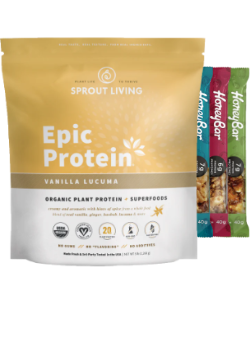 Epic Protein (Vanilla Lucuma, Organic) - 2,268g + BONUS