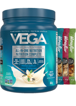 Vega All-In-One Nutrition (French Vanilla) - 414g + BONUS