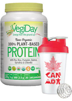 Vegiday Raw Organic Protein (Unflavoured) - 840g