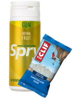 Spry Fresh Fruit Gum - 27 Pieces + BONUS