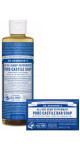 Dr. Bronner's Magic Soap (Peppermint) - 236ml + BONUS