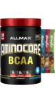 Aminocore BCAA (Blue Raspberry) - 345g + BONUS