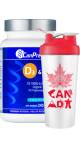 D3 & K2 (Organic Coconut Oil) - 240 Softgel + BONUS