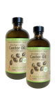 Organic Castor Oil 100% Pure (Cold Pressed & Hexane Free) - 250 + 250ml FREE