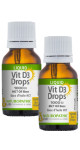 Vitamin D Drops 1,000iu - 15 + 15ml FREE