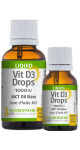 Vitamin D Drops 1,000iu (MCT Oil Base) - 30 + 15ml FREE